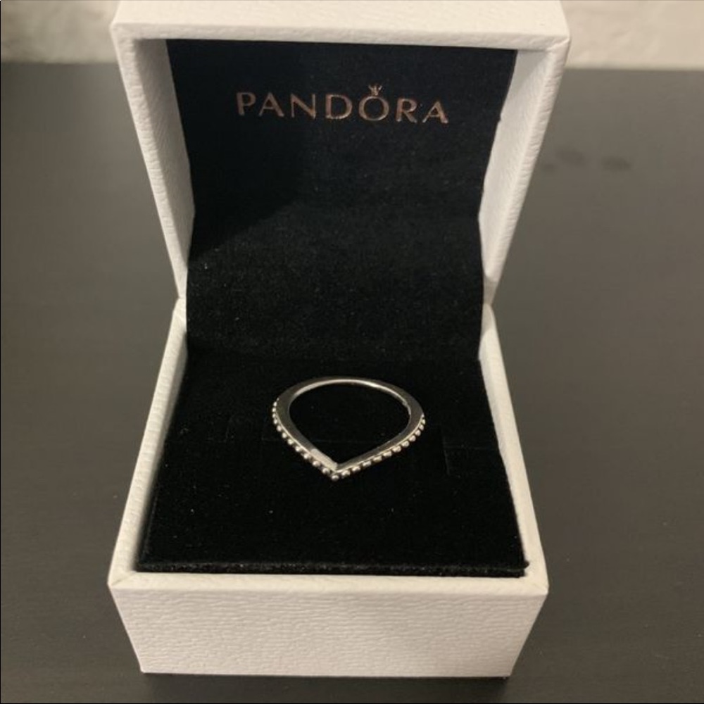 Pandora beaded wish ring size 6 (52)